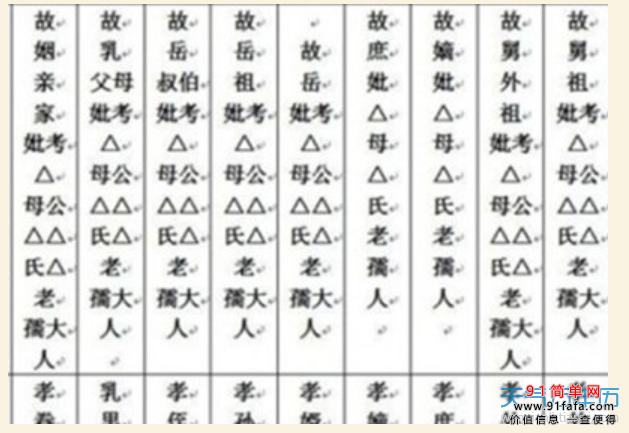 中元节土地包怎么写 中元节怎么写包祭祖用