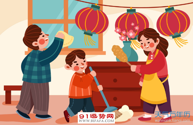春节为什么要大扫除 春节大扫除有什么寓意