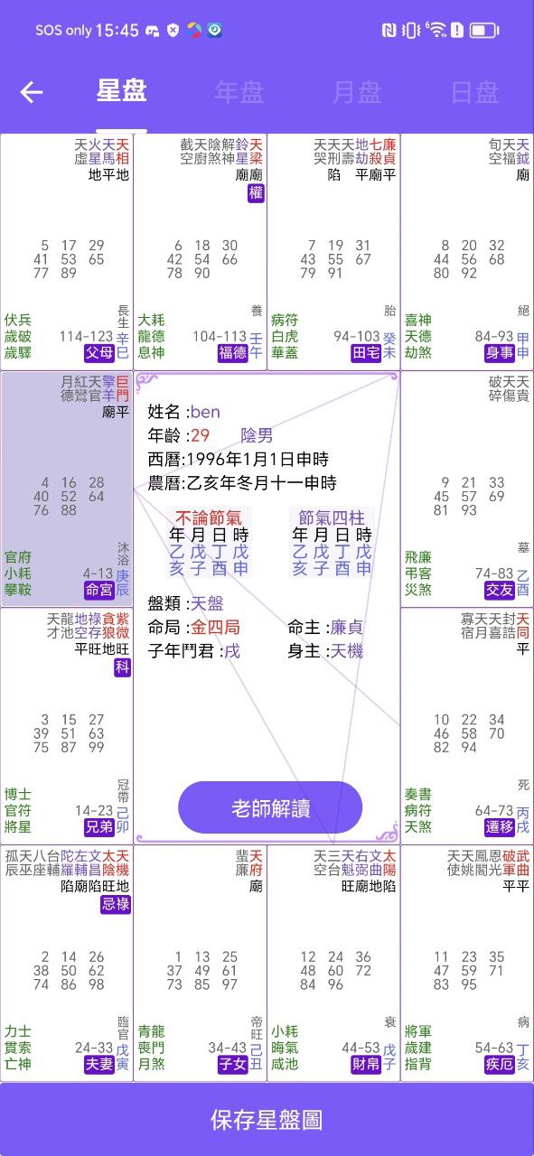 暖暖星座