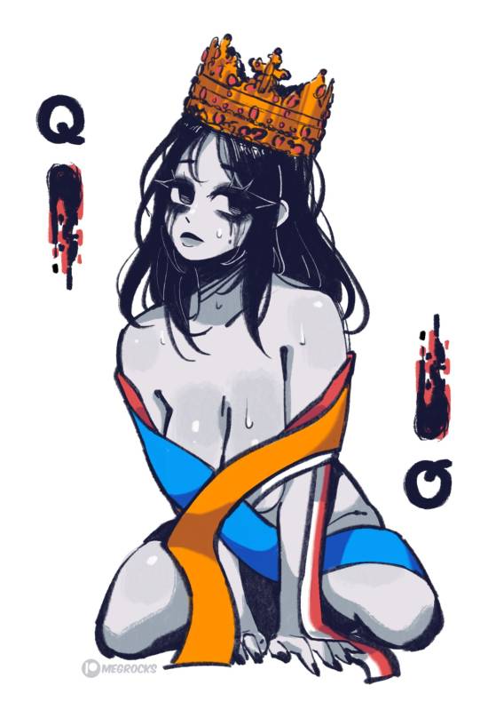 网友自制美女版小丑卡牌图鉴：请画一套！