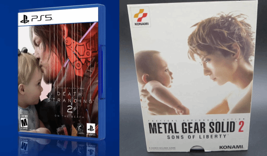 死亡搁浅封面设计是否向MGS2致敬？