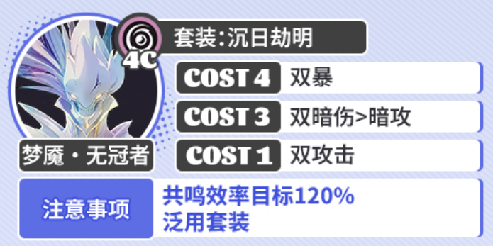 《鸣潮》坎特蕾拉声骸套装最佳选择