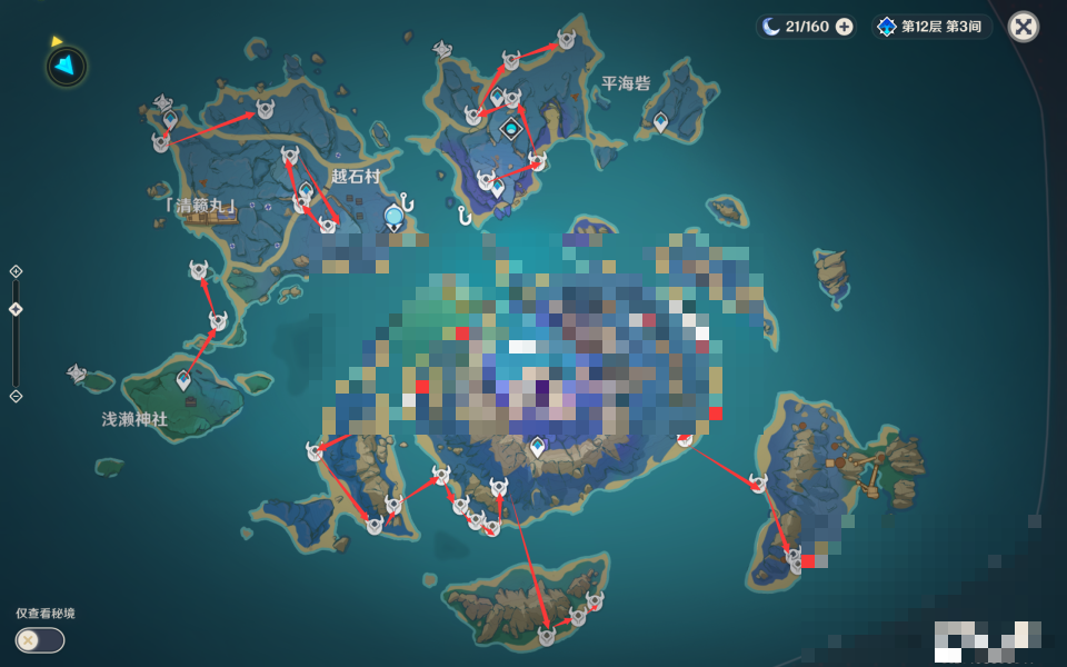 原神漂浮灵位置分布图分享