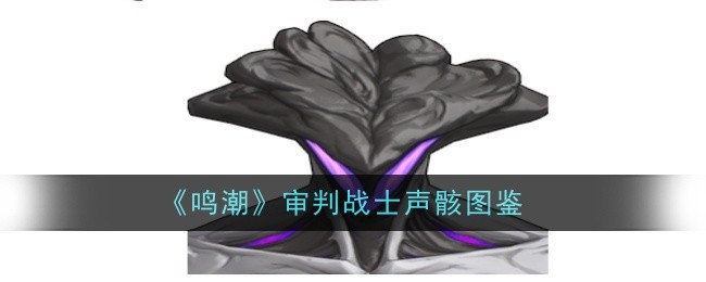 鸣潮审判战士声骸攻略指南