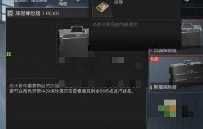 暗区突围保险箱价格是多少