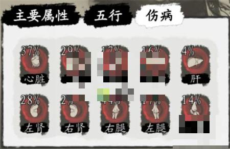 武义九州伤病类型及效果一览