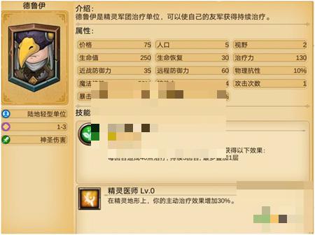 军团战棋英雄时代德鲁伊科技树加点攻略