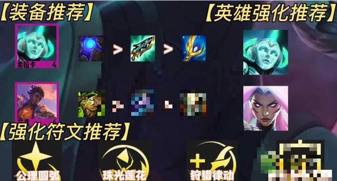 金铲铲之战爱心秘术索拉卡阵容玩法攻略