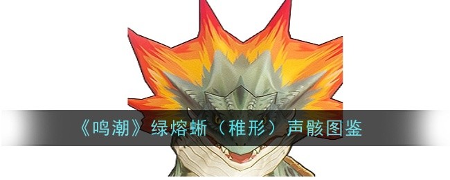 《鸣潮》绿熔蜥（稚形）声骸图鉴优化