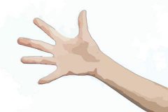 手相图解：手纹少且清晰手相特征怎么样